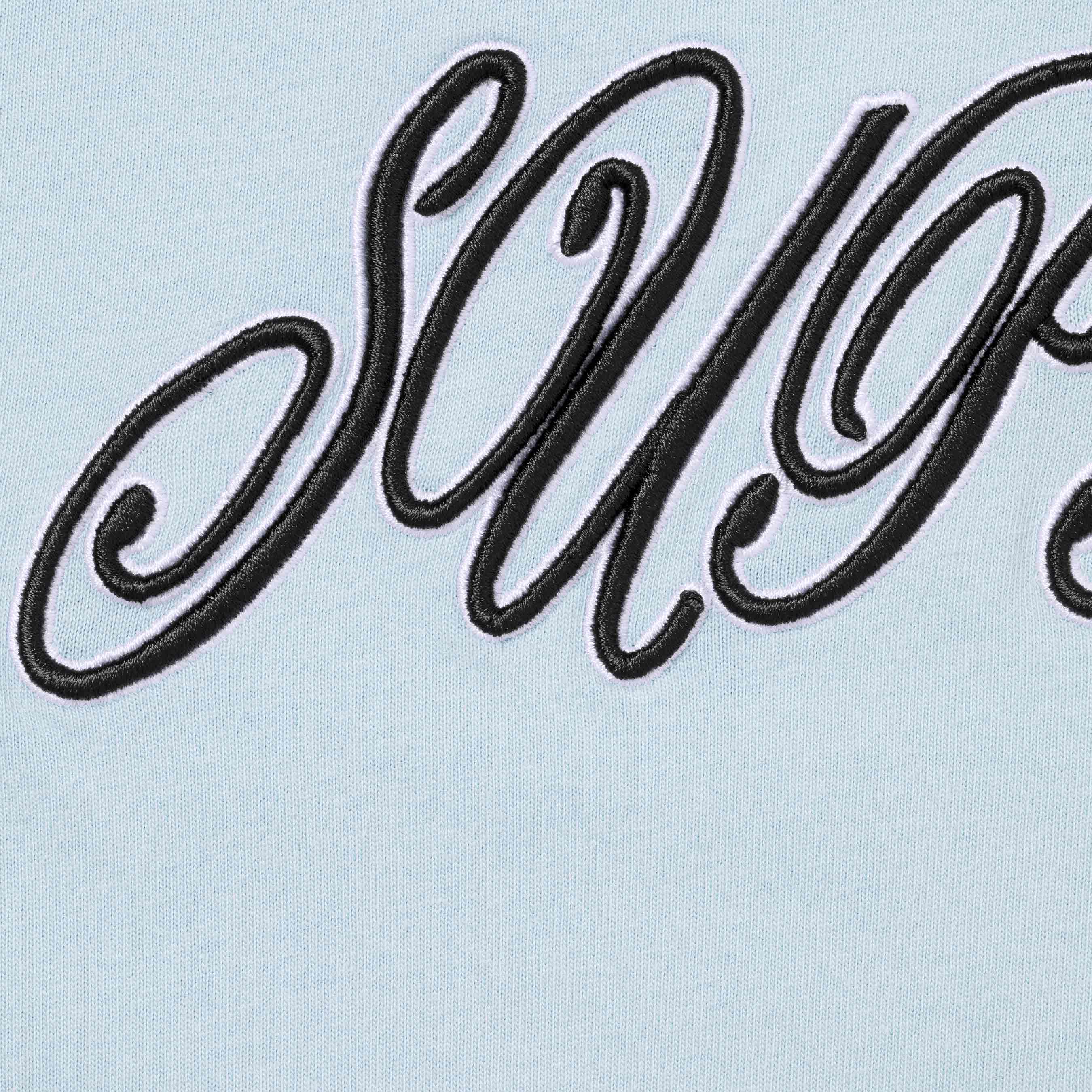 Raised Script S/S Top view 7